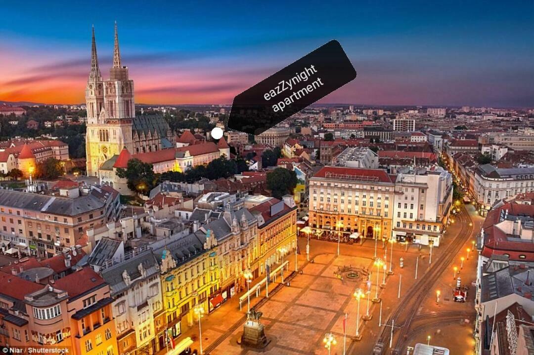 Eazzynight Center Apartment Zagreb Eksteriør bilde